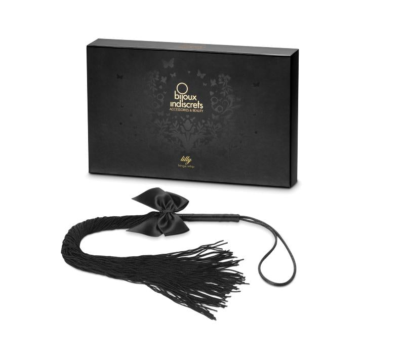 Fouet Lilly – Noir – Bijoux Indiscrets – vue 2