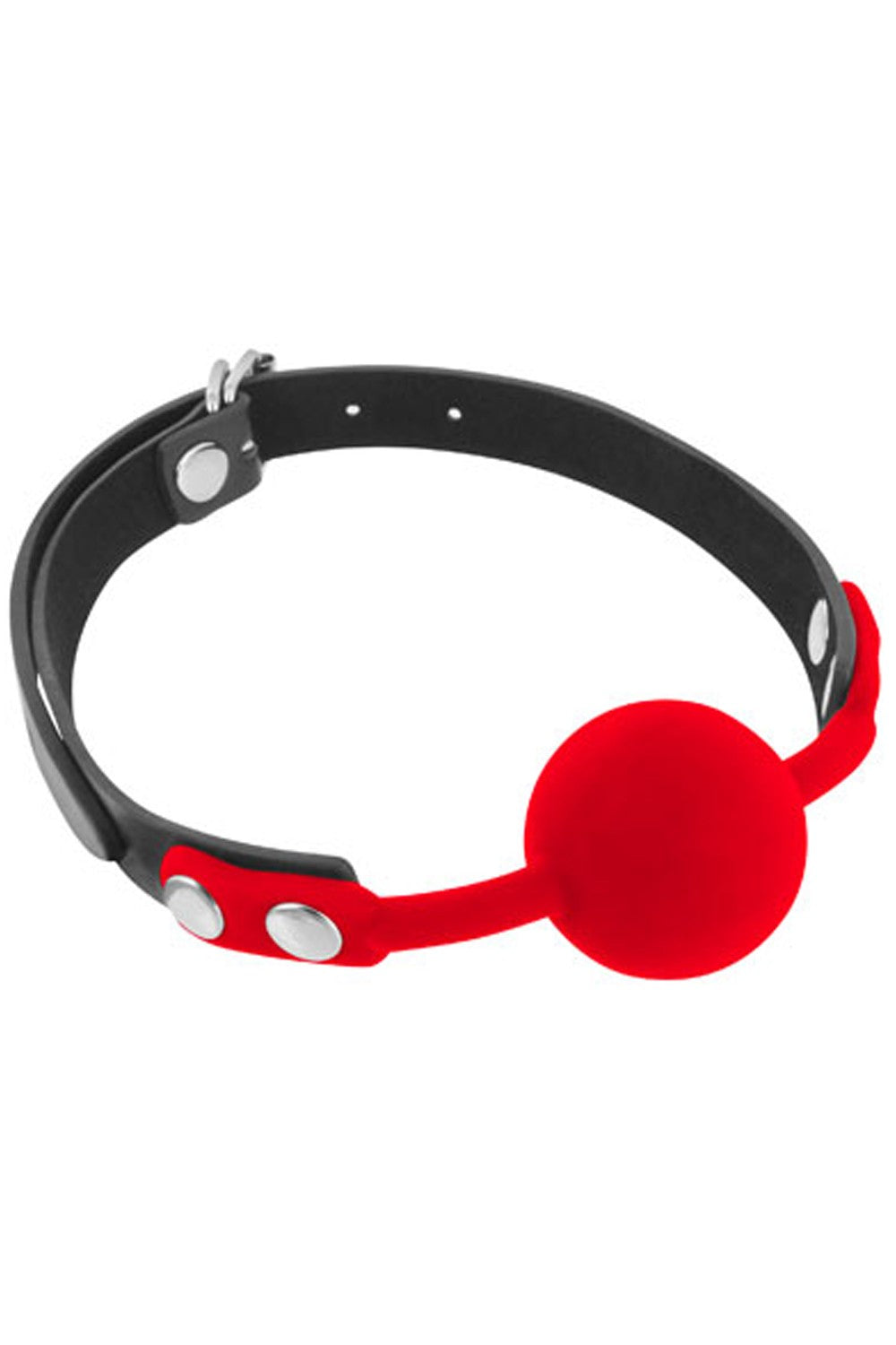 Baillon à boule rouge silicone