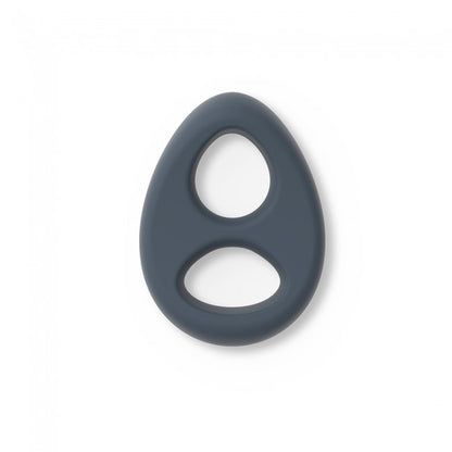 Cockring Liquid-soft ultra doux – Gris – Dorcel – vue 1
