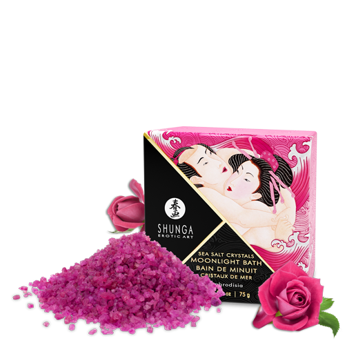Sels Bain de Minuit - Aphrodisia Roses – Shunga – vue 1