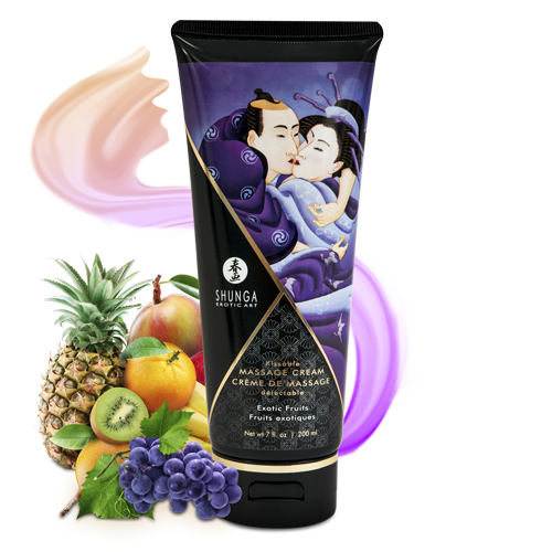 Crème de Massage délectable - Fruits exotiques – Shunga – vue 1