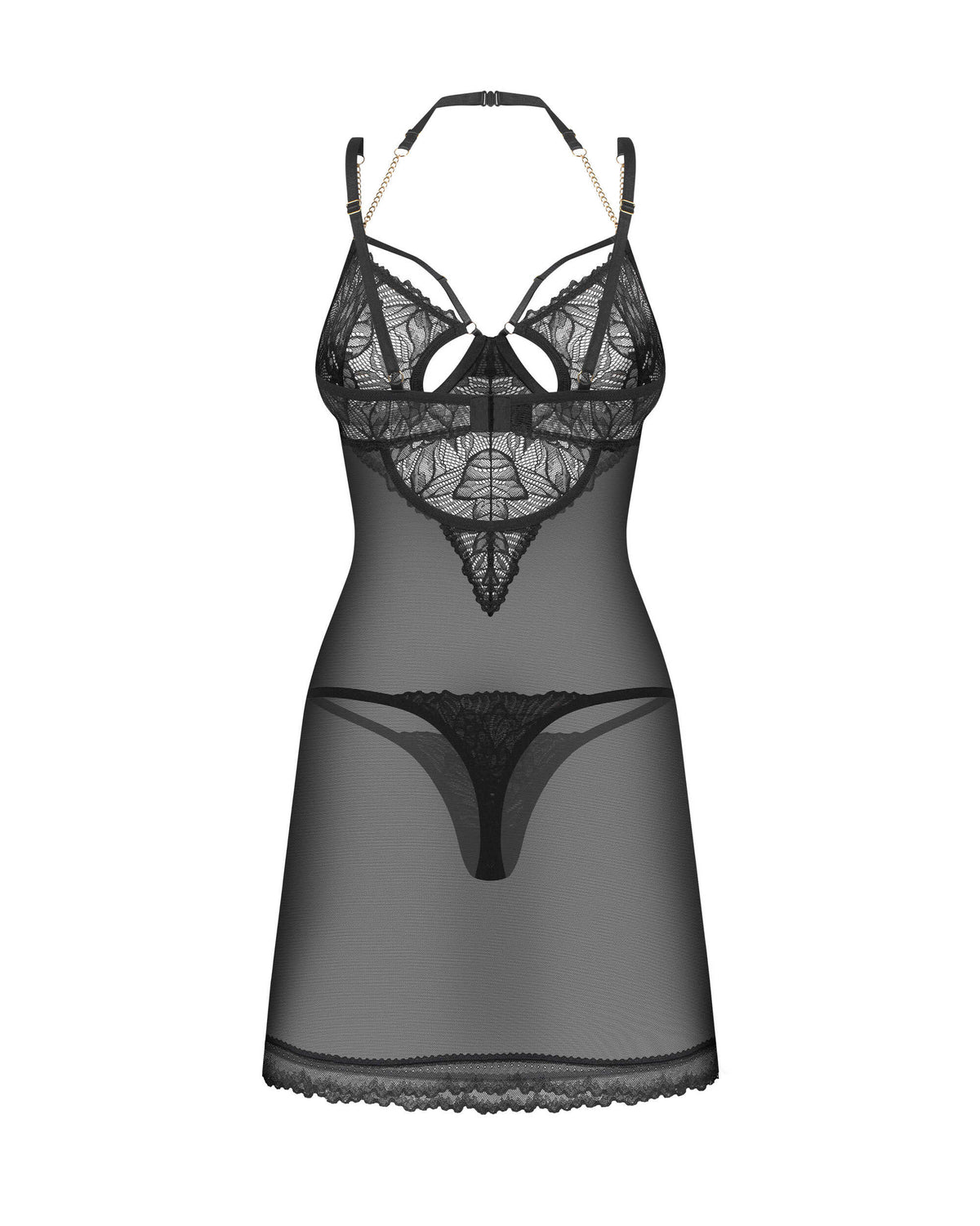Matildea nuisette et string noir – Obsessive