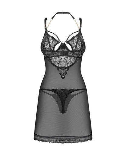 Matildea nuisette et string noir – Obsessive
