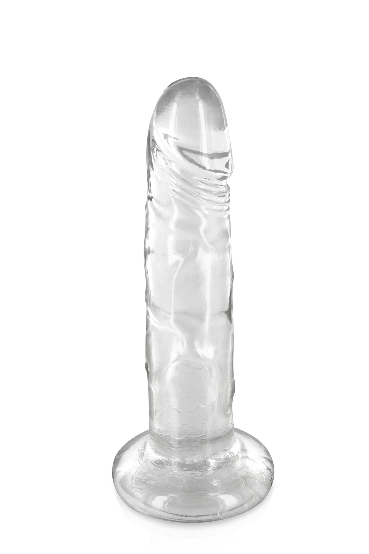 Gode dong jelly transparent ventouse 18cm