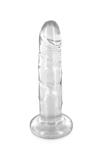 Gode dong jelly transparent ventouse 18cm