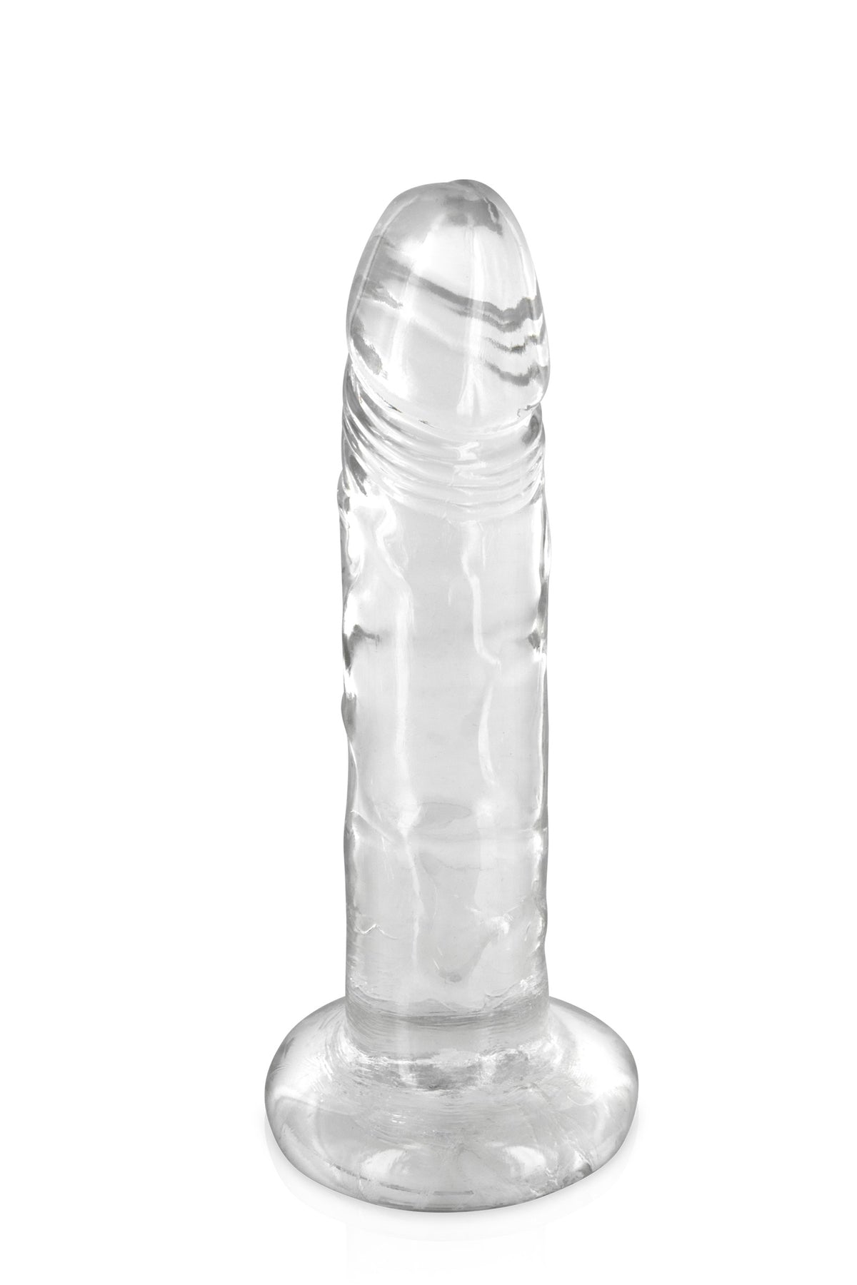 Gode dong jelly transparent ventouse 18cm