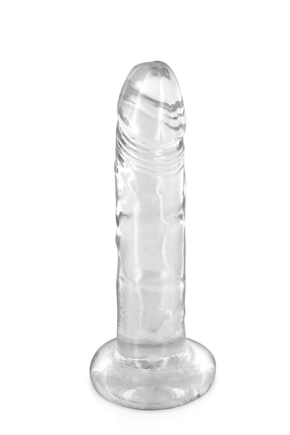 Gode dong jelly transparent ventouse 18cm
