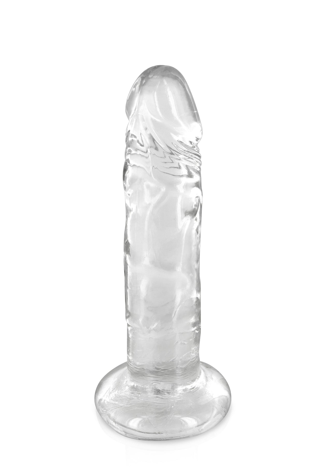 Gode dong jelly transparent ventouse 18cm