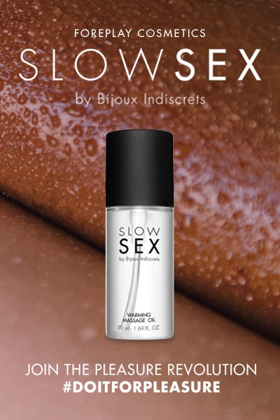 Huile de massage chauffante – Slow Sex – 50 ml – Bijoux Indiscrets – vue 1
