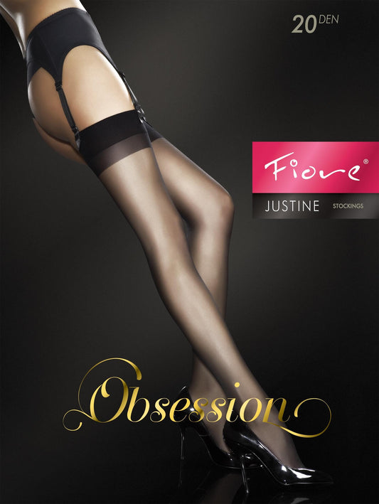 Justine Bas 20 DEN - Blanc – Fiore – vue 1