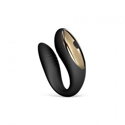 Stimulateur Perfect Lover - Noir et Or – Dorcel – vue 5