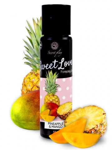 Gel comestible Mangue et Ananas 3684 – 60 ml – Secret Play – vue 1