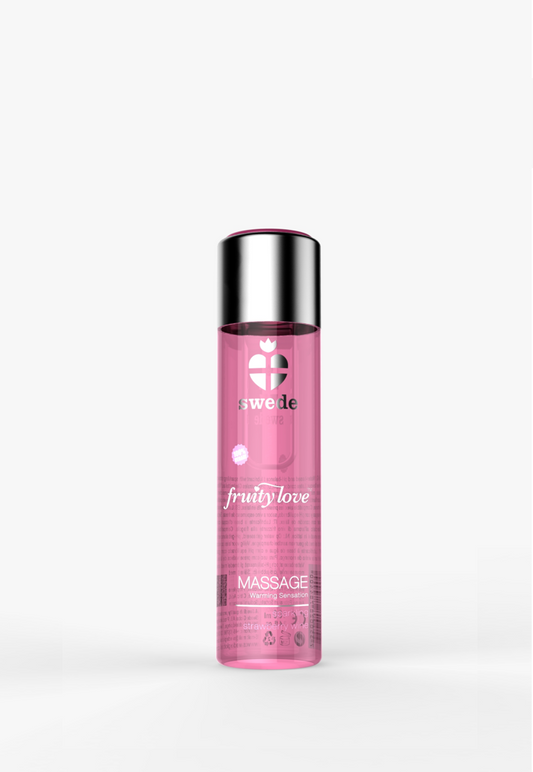 Huile de massage - Vin pétillant à la Fraise - 60 ml – Swede – vue 1