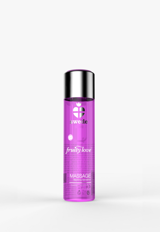 Huile de massage - Framboise Rhubarbe - 60 ml – Swede – vue 1