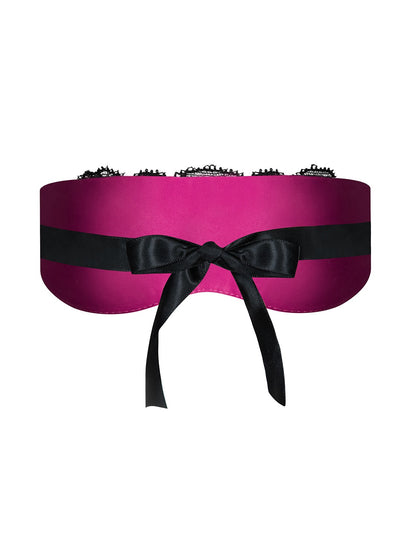 Roseberry Masque – Noir et Fuchsia – Obsessive – vue 4