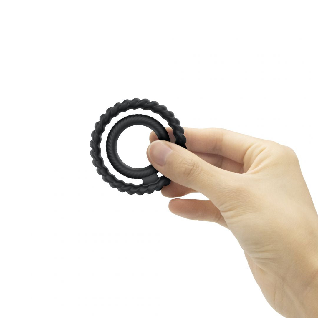 Cockring Dual ring Dorcel – Dorcel – vue 4