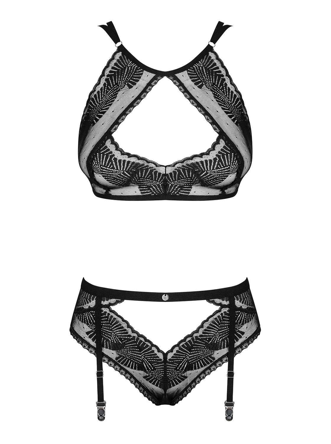Allastia Ensemble 2 pièces – Noir – Obsessive – vue 5