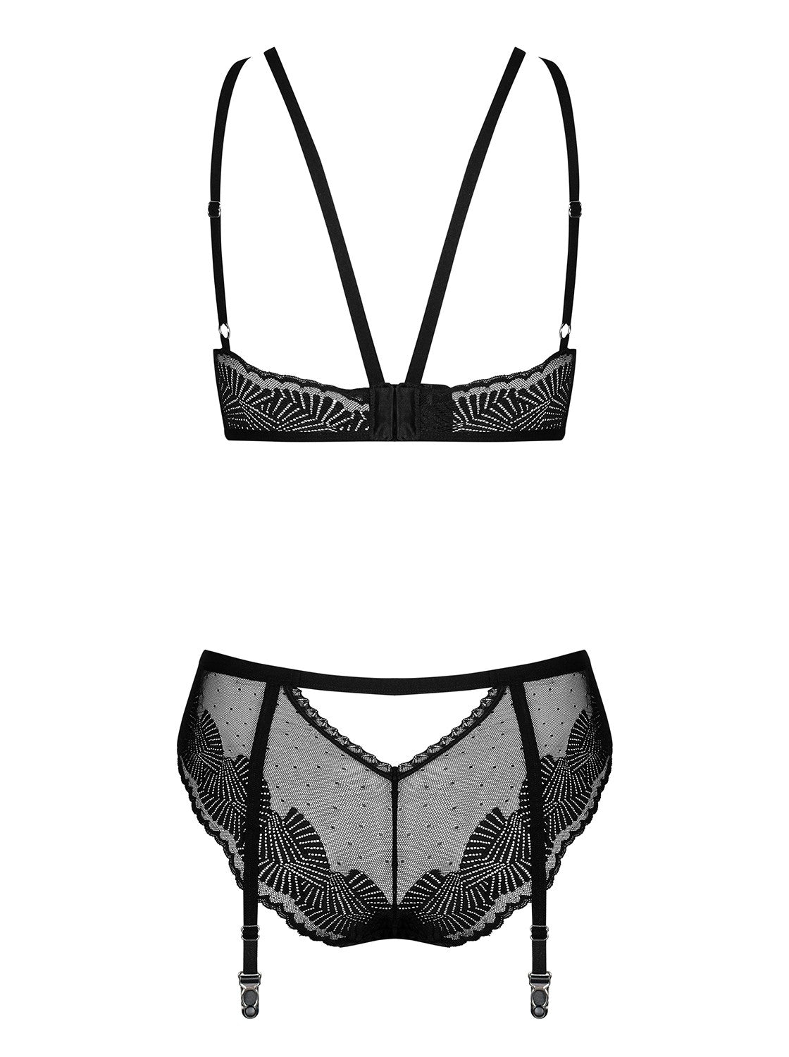 Allastia Ensemble 2 pièces – Noir – Obsessive – vue 6