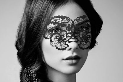 Masque Anna – Noir – Bijoux Indiscrets – vue 7