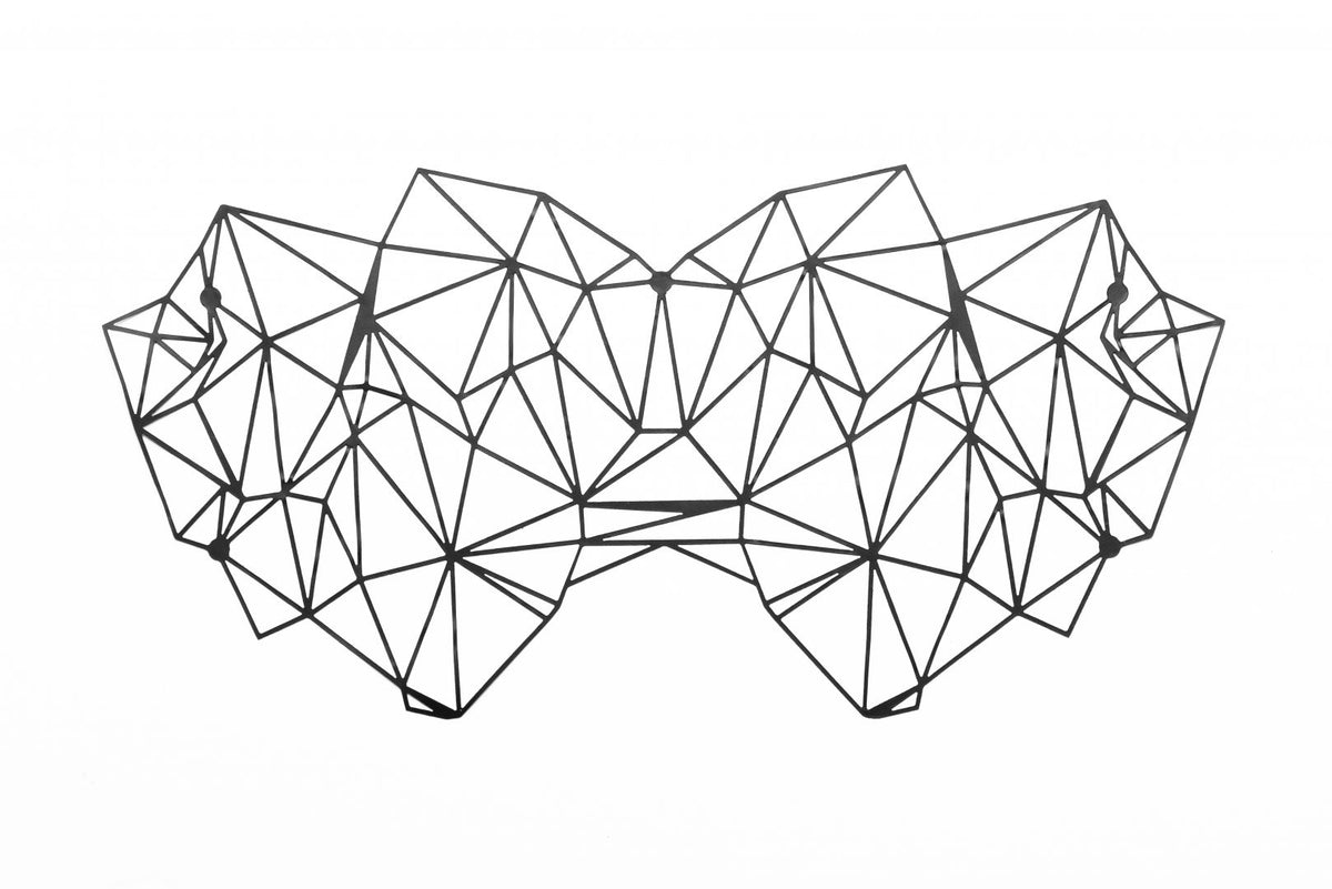 Masque Kristine - Noir – Bijoux Indiscrets – vue 3