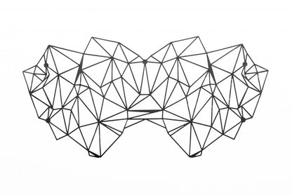 Masque Kristine - Noir – Bijoux Indiscrets – vue 3