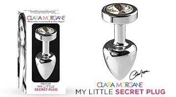 My little secret plug medium - Blanc – Clara Morgane – vue 4