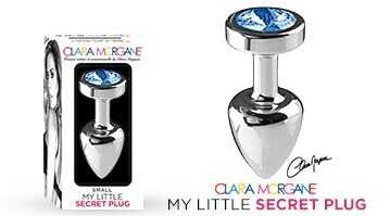 My little secret plug small - Bleu – Clara Morgane – vue 4