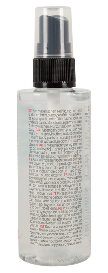 Nettoyant 2 en 1 Corps et sextoys sans alcool 100 ml