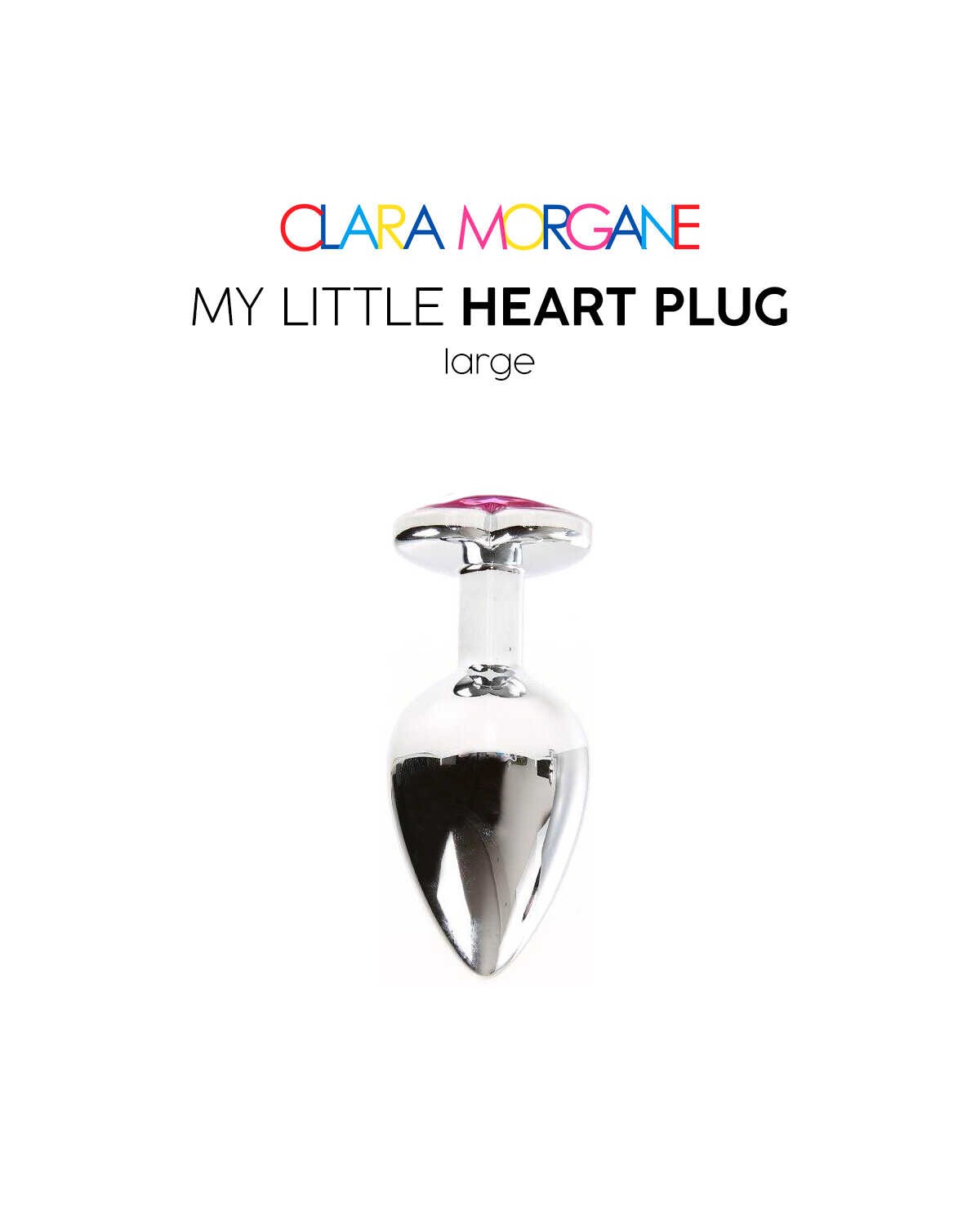 My little Heart Plug - Rose – Clara Morgane – vue 1