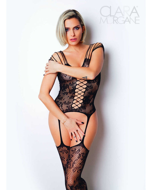 Le numéro 10 bodystocking Clara Morgane – Clara Morgane – vue 1