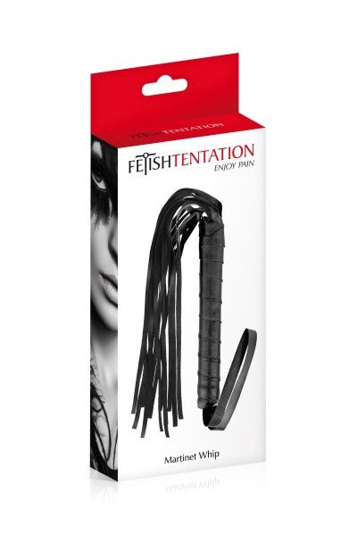 Fouet simili cuir 15 lanières Fetish Tentation – Fetish Tentation – vue 2