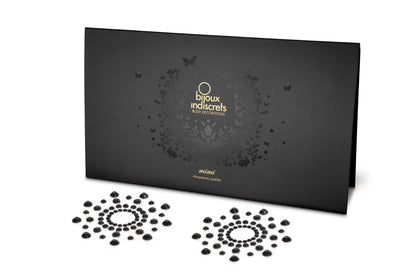 Mimi – Bijoux de seins Strass – Noir – Bijoux Indiscrets – vue 1