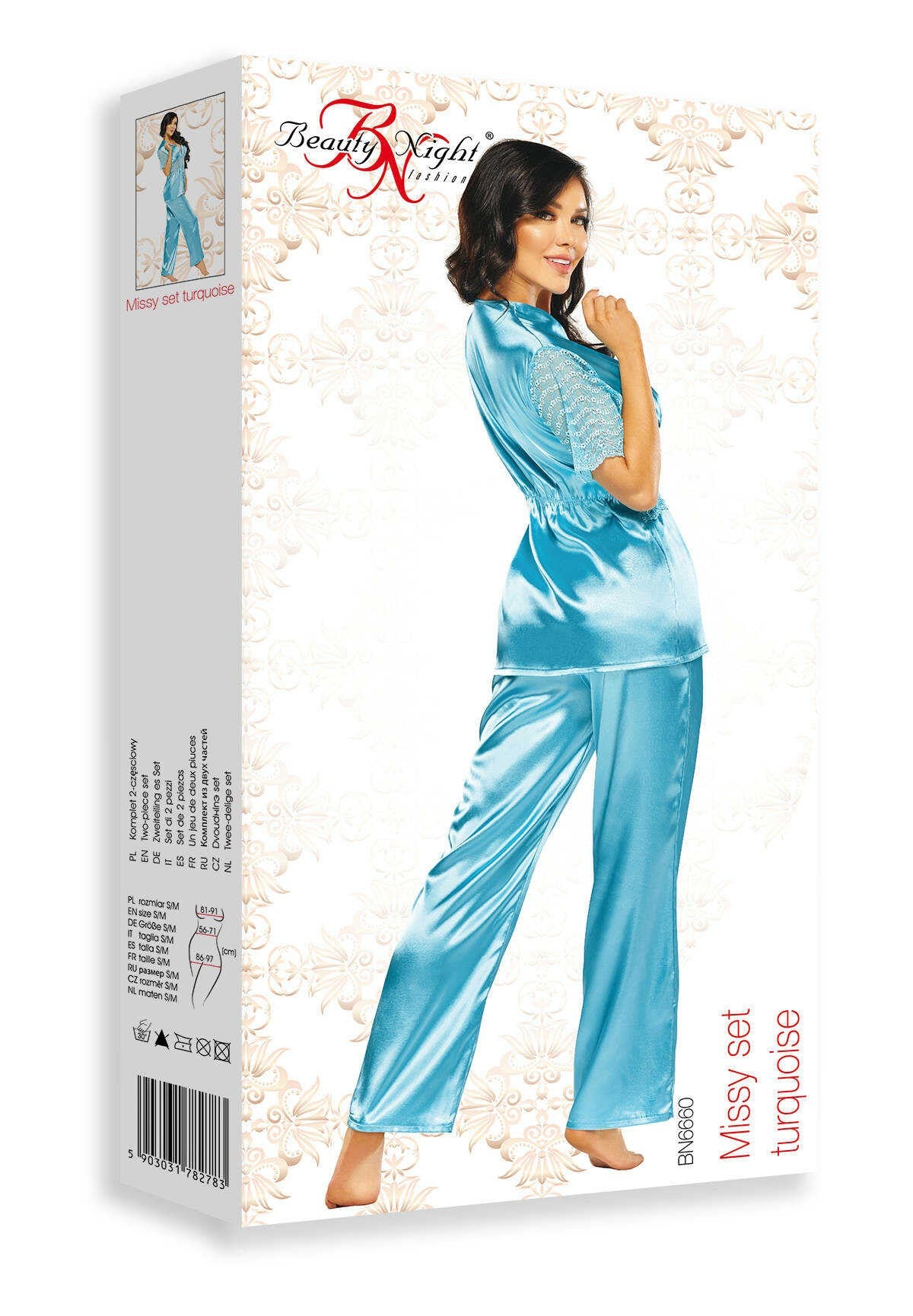 Missy ensemble – Turquoise – Beauty Night – vue 5