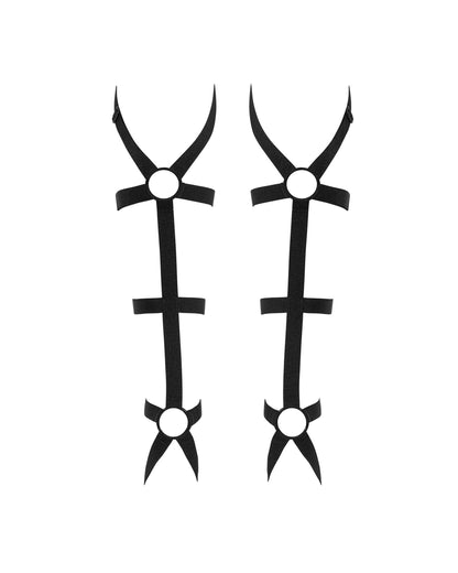 Armares Harnais de jambe – Noirs – Obsessive – vue 7