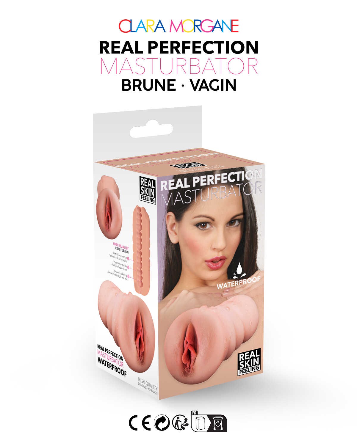 Real perfection masturbateur Vagin - Brune – Clara Morgane – vue 2