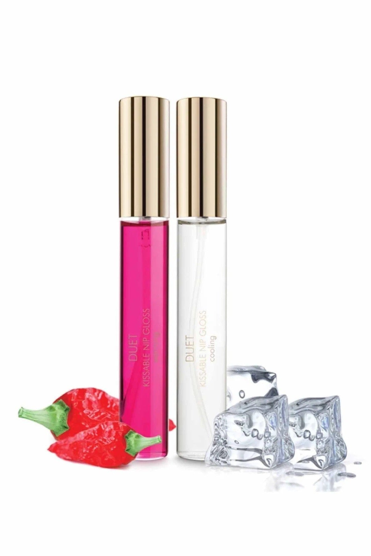 Gloss à lèvres un effet chaud et l'autre froid- Plaisir Oral – Bijoux Indiscrets – vue 1