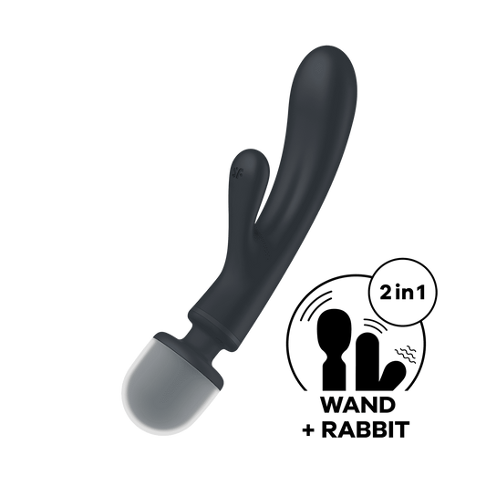 Triple lover Rabbit et Wand Satisfyer – Satisfyer – vue 1