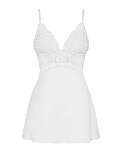 810-BAB-2 Babydoll – Blanc – Obsessive – vue 4