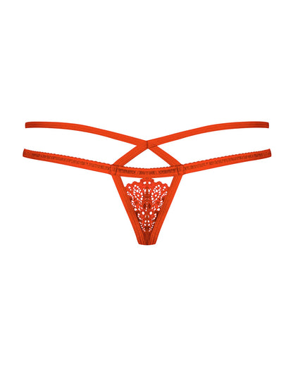 838-THO-3 String – Rouge – Obsessive – vue 4