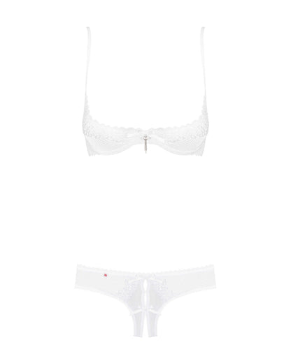 Alabastra Ensemble 2 pcs - Blanc – Obsessive – vue 5