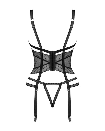Lanelia Corset noir – Obsessive – vue 4