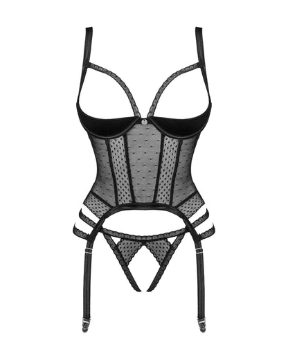 Lanelia Corset noir – Obsessive – vue 5
