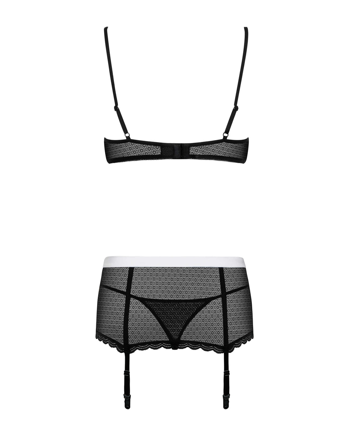 Maidme Costume – Noir et blanc – Obsessive – vue 6