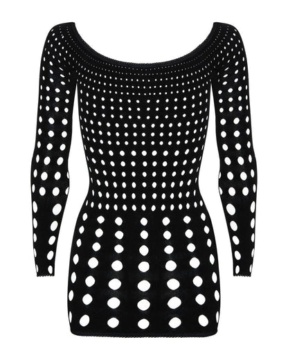 Robe noire Rocker – Obsessive – vue 5