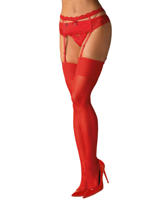 Bas rouges S800 – Obsessive – vue 1