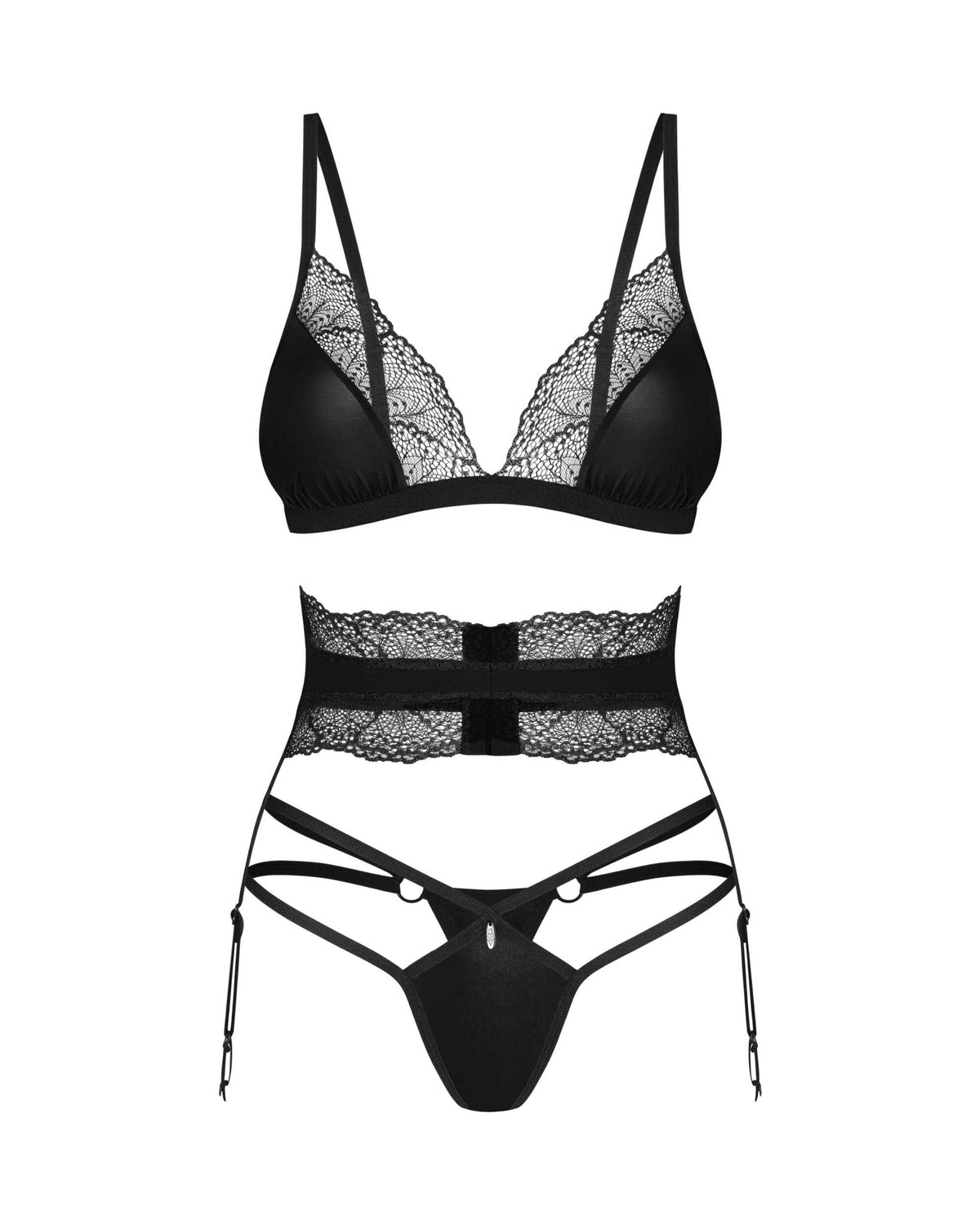 Lobellis ensemble 3 pièces - Noir – Obsessive – vue 6