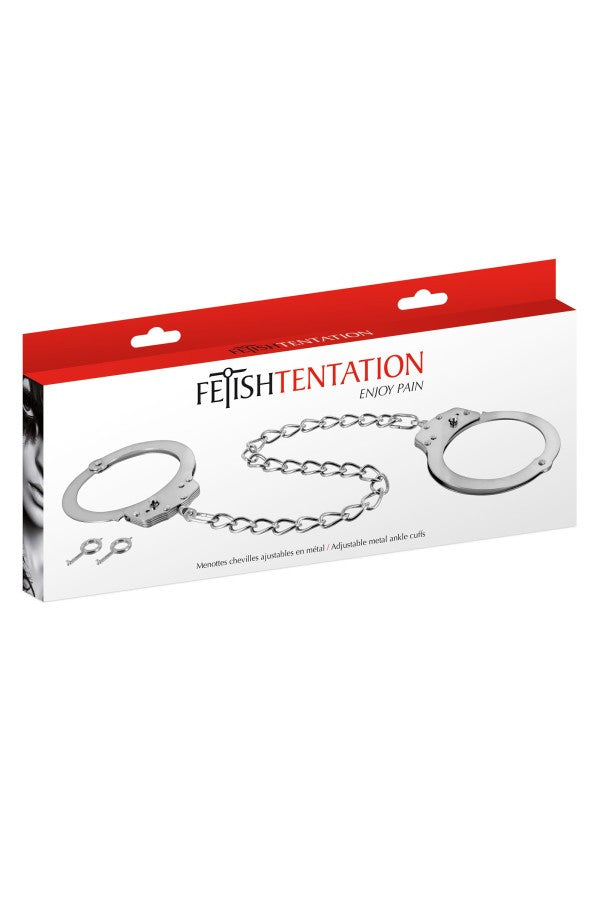 Menottes pour chevilles en métal Fetish Tentation – Fetish Tentation – vue 1