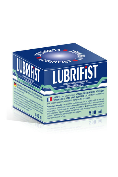 Lubrifiant à base d'eau renforcé spécial fist Lubrifist 500ml