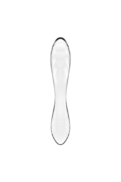 Gode en verre transparent haute qualité Dazzling Crystal 1 Satisfyer