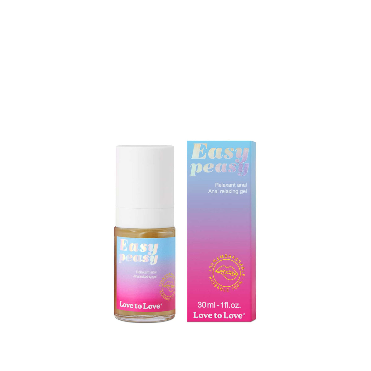 Easy peasy - Relaxant anal - 30 ml – Love to Love – vue 1